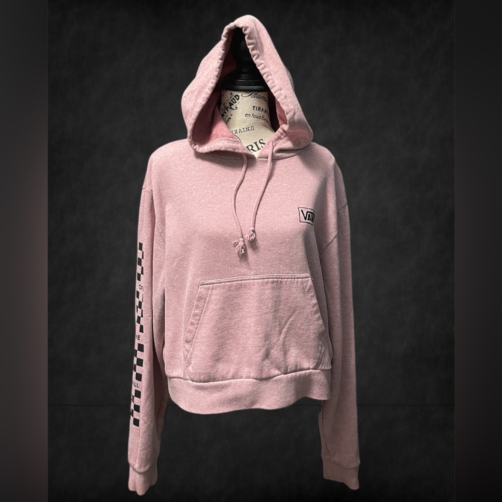 Vans Pullover Hoodie with Checker Sleeve